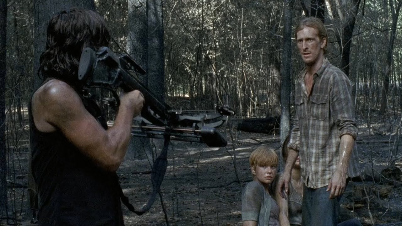TWD - Daryl returns to Dwight & Sherry and gives them Tina's insulin back | Daryl helps Dwight, S6E6