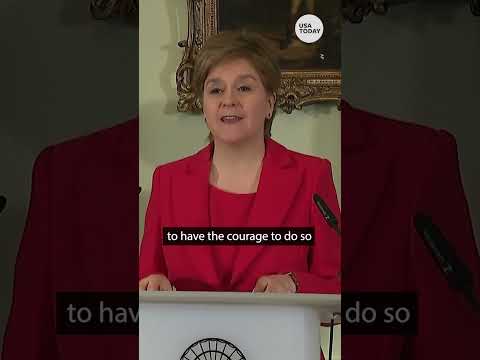 First minister of Scotland Nicola Sturgeon resigns | USA TODAY #Shorts