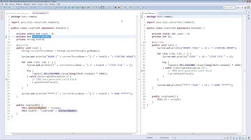 1 Naming Normal Threads First Way -- Naming the threads in Executor Framework