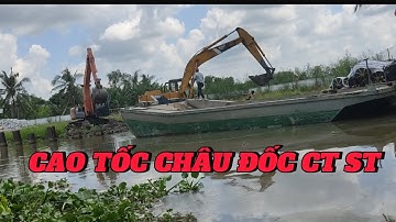 Đóng Trụ Cao Tốc Châu Đốc Cần Thơ Sóc Trăng tại Ấp 3 Xã Hoà Mỹ Huyện Phụng Hiệp Tỉnh Hậu Giang
