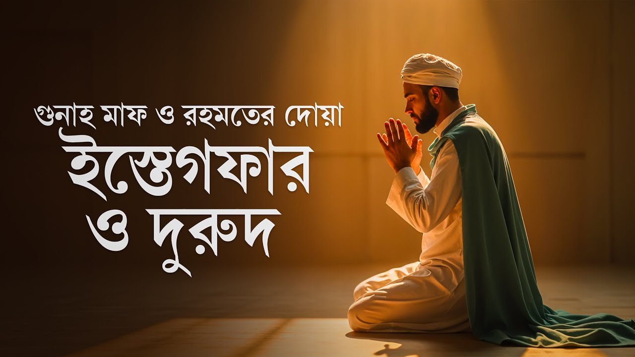 ইস্তেগফার ও দুরুদ শরীফ | গুনাহ মাফের ও বিপদমুক্তির শক্তিশালী আমল | Istighfar & Durood
