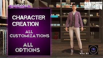 Saints Row 2022 - Setting up your "Boss" Character - All Customization options - Wardrobe