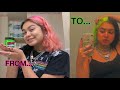 SPLIT DYING MY HAIR NEON GREEN WITH MANIC PANIC