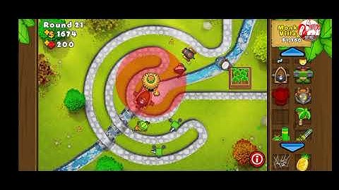 Bloons TD5 Park Path Easy