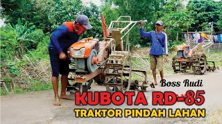Traktor RD-85 Pindah Lahan