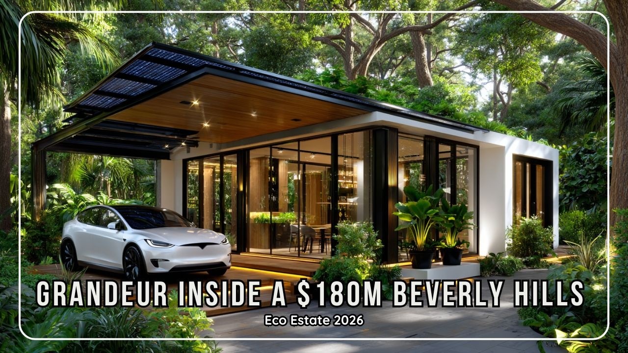 Экологичное великолепие: эко-поместье в Беверли-Хиллз стоимостью 180 миллионов долларов (2026 год)