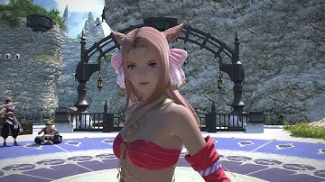FINAL FANTASY XIV Dancer Introduction Cutscene
