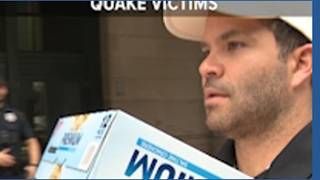 Jose Altuve helps quake victims
