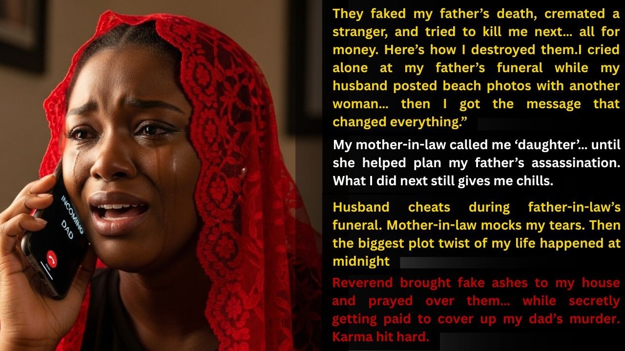 Husband Skipped My Father's Funeral for Mistress – But at 3AM