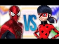 ЛЕДИ БАГ VS ЧЕЛОВЕК ПАУК | СУПЕР РЭП БИТВА | Spiderman ПРОТИВ Miraculous Ladybug