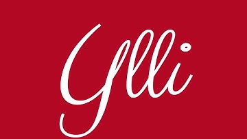 Learn how to Sign the Name Ylli Stylishly in Cursive Writing
