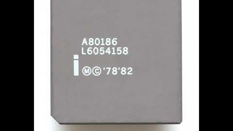 Intel 80186 | Wikipedia audio article