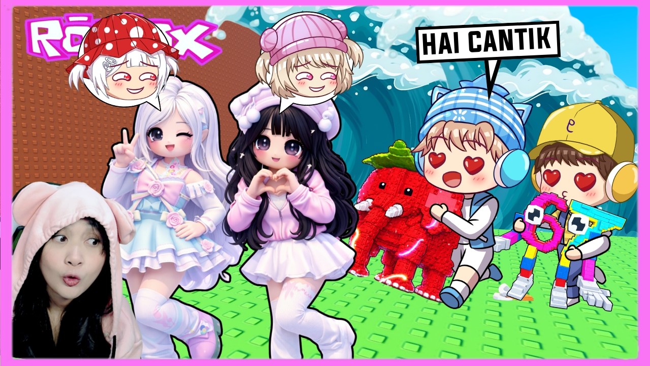 Aku dan Cia Jadi Cewek CANTIK, Demi Mendapatkan BRAINROOT SECRET! (ROBLOX) @bangboygamingYT