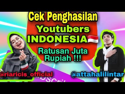 PENGHASILAN Ria Ricis Dan Atta Halilintar|TERBARU - YouTube