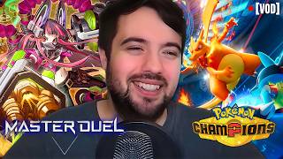 Joshua Schmidt's Master Duel Rated Grind! (also Pokémon Champions Gameplay)