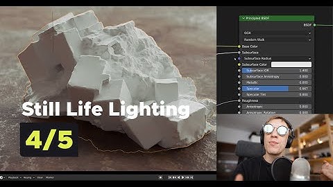 Blender Lighting Tutorial (from Cinematic Lighting course) | (4/5)