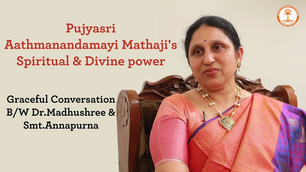 The Graceful Conversation B/W Dr. Madhushree & Smt. Annapurna | Mathaji ...