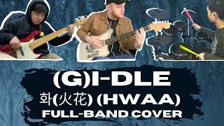 (G)I-DLE | '화(火花) (HWAA)' | Full Band Rock Cover Resimi
