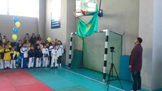 Гимн. Открытие!!! Турнир "Kazahstan open" по Таэквон-до ИТФ 27-28.02.2016 год АлмаАта видео календарь соревнований по тхэквондо