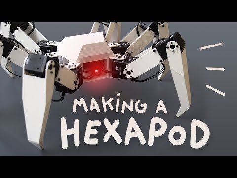 Designing and building a Hexapod!