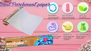 Oddy ECObake Parchament paper review | Multi purpose & reusable | Cheap & affordable butter paper