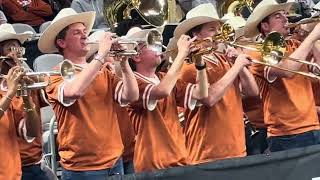 2026 NCAA Tournament with Longhorn Band playing their fight song Texas Fight