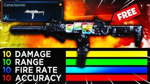 THE SECRET NEW "CATACLYSMIC" MP7...OVERPOWERED! (BEST MP7 CLASS SETUP in MODERN WARFARE)