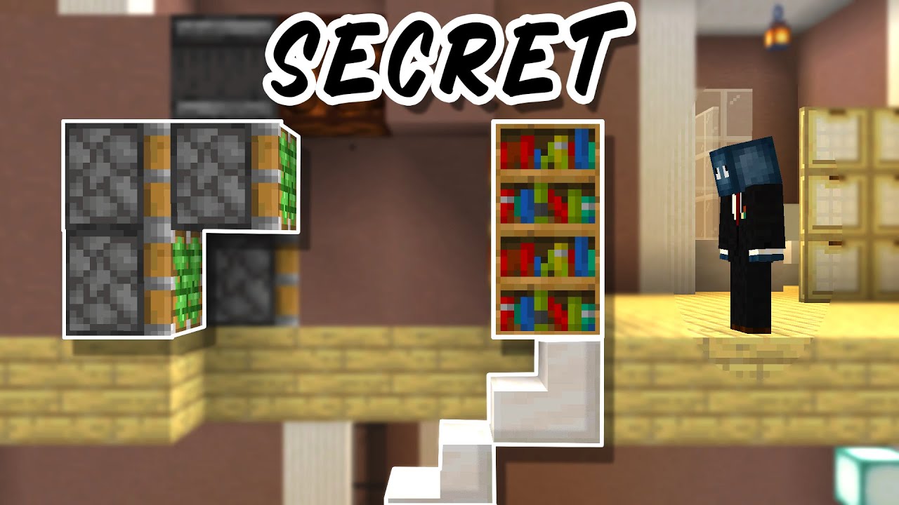 Minecraft - Easy Completely Hidden Stairs With Secret Lever. : 7 Steps -  Instructables