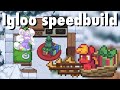 Igloo speedbuild | Christmas special Idk actually | Pony Town