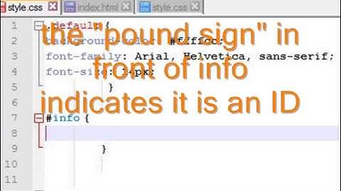 Web Site Development (#7): Intro to Cascading Style Sheets (CSS)