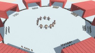 Multi Team Chaotic Battle Competition ARBS Animal Revolt Battle Simulator