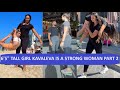 65 tall girl kavaleva is a strong woman part 2