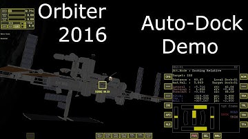 Orbiter 2016 Auto Docking Demo