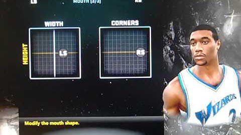 NBA 2K11-How To Create John Wall