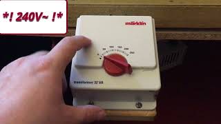 Märklin Trafo Instandsetzung der Spielanlage in Schiltern (OHNE Musik, MBWS #14)