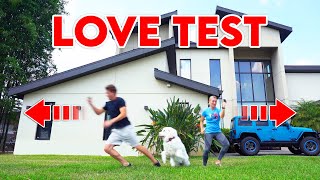 THE DOG LOVE TEST (Who Do They Love More?)