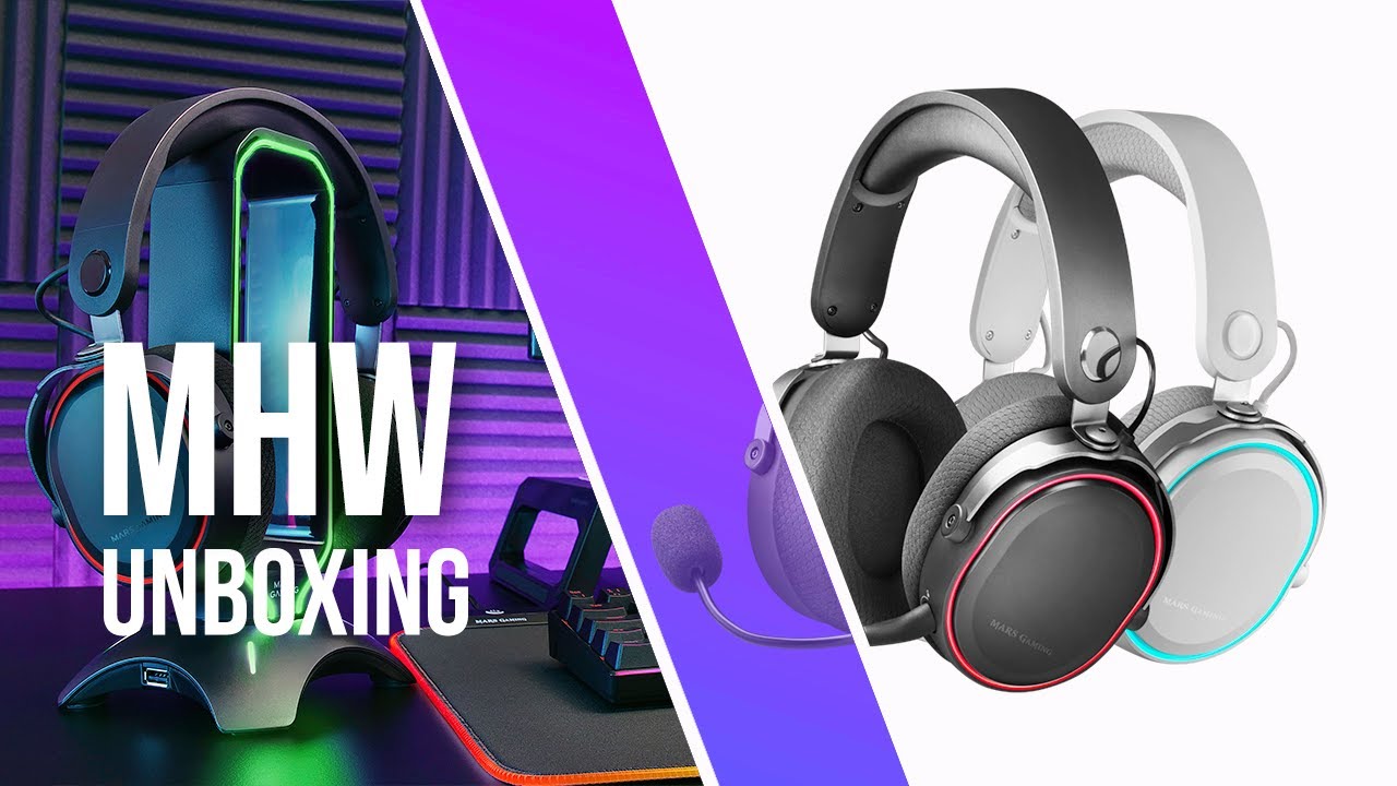 Wireless headphone perfection MHW - UNBOXING | Mars Gaming