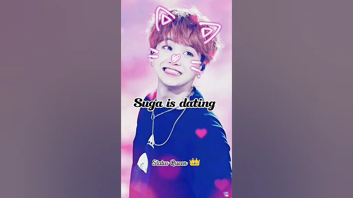 Suga is dating . His gf is so pretty 😫 #bts #army #shortvideo #shortvideo #shorts #short
