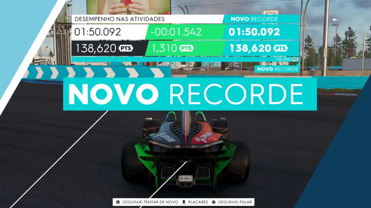 The Crew 2, evento Jersey City, Time 150;092 pontos 138,620 "Summit