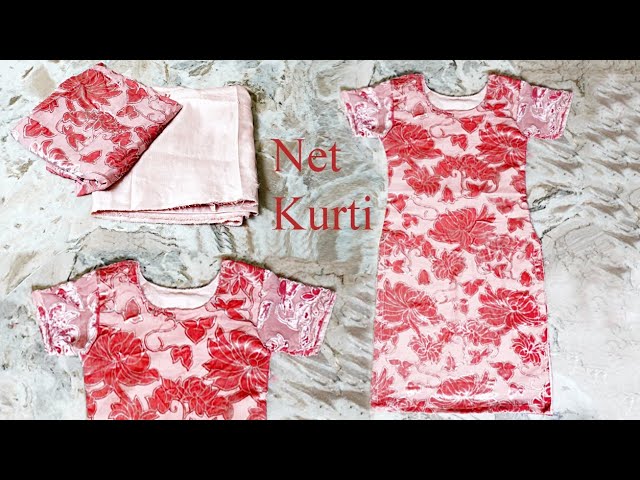 Stylish Net Kurti Design Ideas // Net Kurtis ke beautiful designs ❣️❣️ -  YouTube