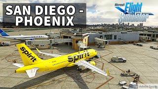 ✈️ MICROSOFT FLIGHT SIMULATOR 2020 | ORBX SAN DIEGO - PHOENIX - FULL FLIGHT - A320NEO  - AcePilotHD