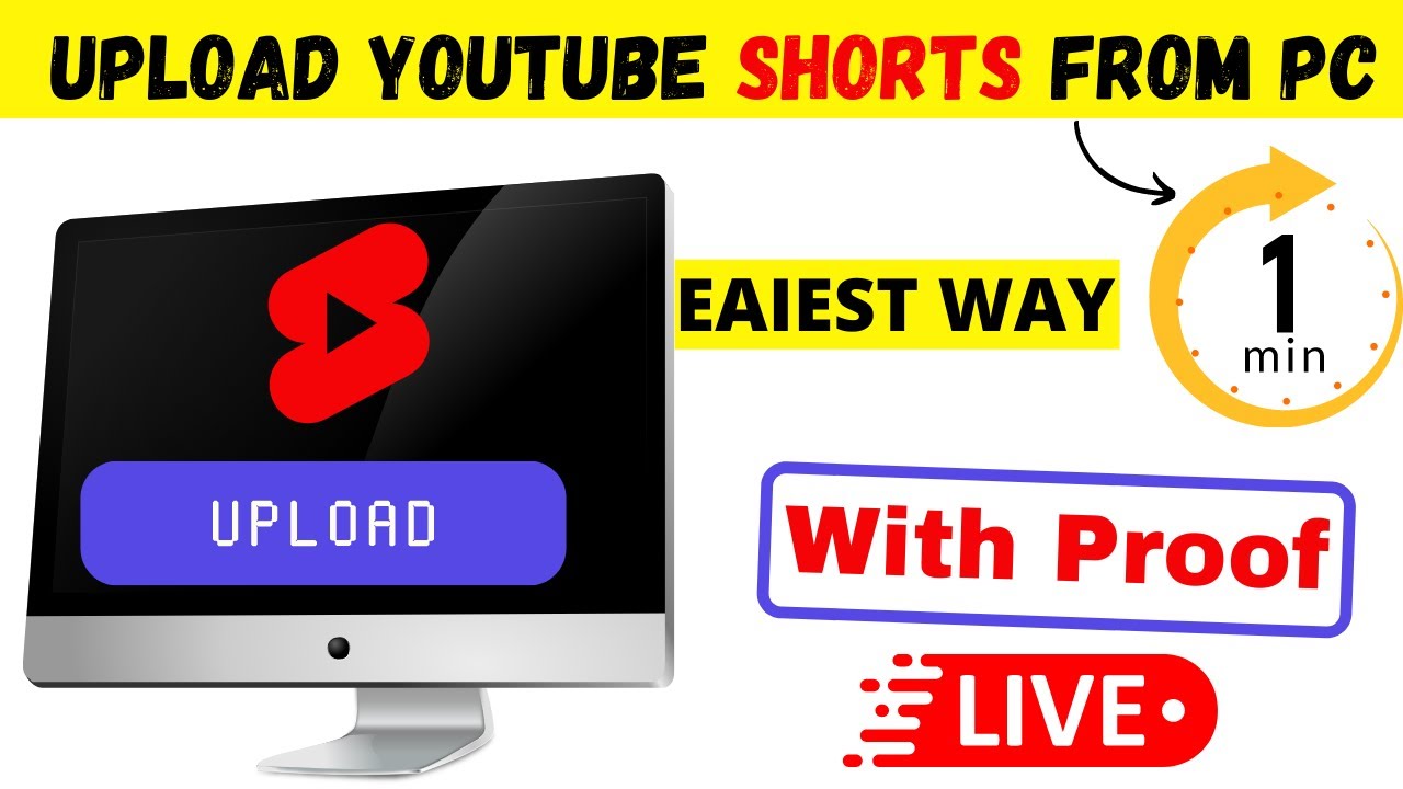 How To Upload Short Video On Youtube From Pc Or Laptop In 2022 Upload How to upload short video on youtube from pc or laptop in 2022 upload