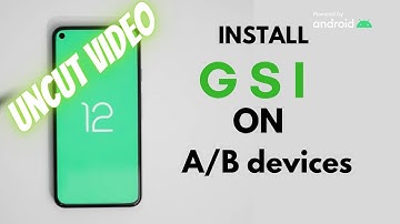 how to install any gsi in a/b devices | uncut video | mi a2