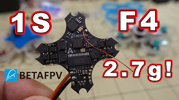 BetaFPV F4 1S AIO FC Review 👍