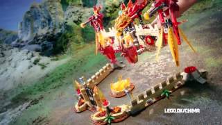 Lego Chima Tv Spot Is Mammut Tramper Vs Fønix Ildtemplet Dansk