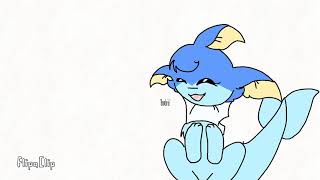 Boo meme/ Gif Crystal the vaporeon