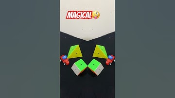 The magical show of Rubik’s scale #magic #tutorial #sidcuber #puzzle #cubing