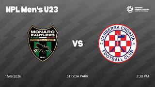 NPLM U23 Round 21 | Monaro Panthers vs Canberra Croatia | LIVE