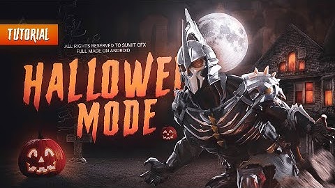 Make This Pubg Halloweek Mode Inspired Thumbnail On Android | SumiT GfX