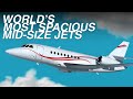 Top 3 Mid-Size Private Jets With Spacious Cabins 2023-2024 | Price &amp; Specs